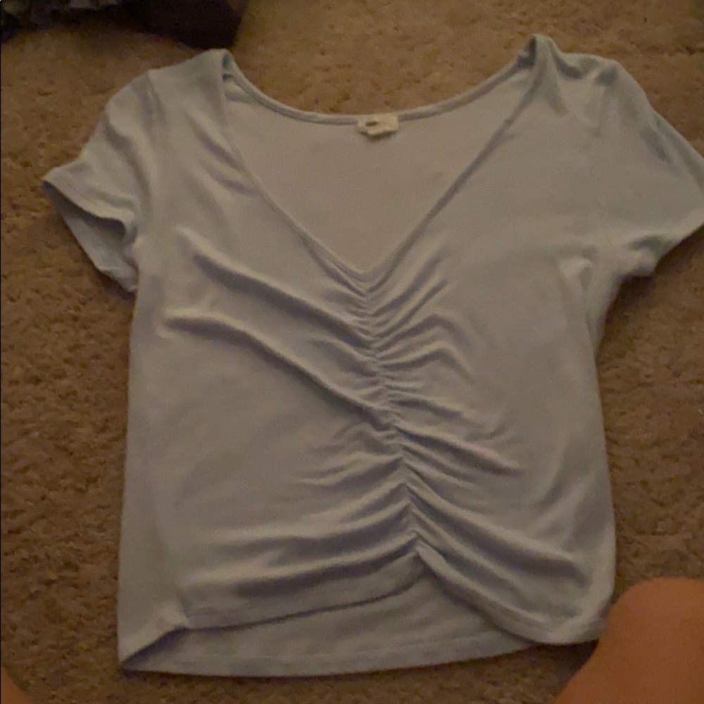 blue tee